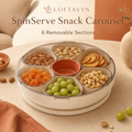LOFTAVYN SpinServe Snack Carousel