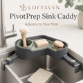 LOFTAVYN PivotPrep Adjustable Sink Caddy