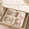 LOFTAVYN SnapSort Modular Drawer Grid