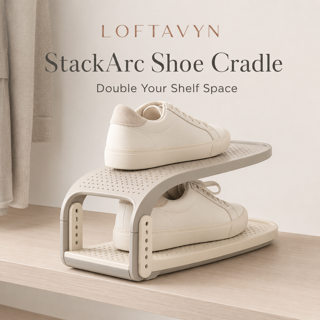 LOFTAVYN StackArc Adjustable Shoe Cradle