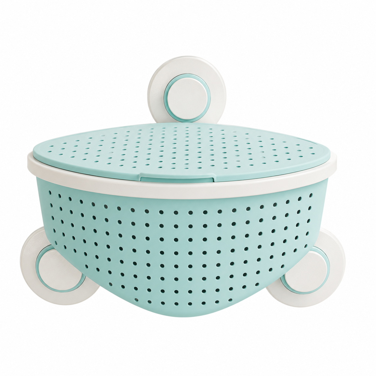 LOFTAVYN RinseRise Bath Toy Bin